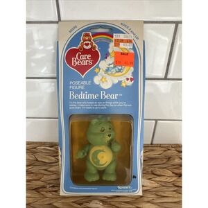 Vintage Kenner Care Bears Bedtime Bear Poseable‎ Toy Figure 1980's Hong Kong